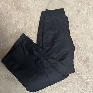 Waterproof, insulated snow pants